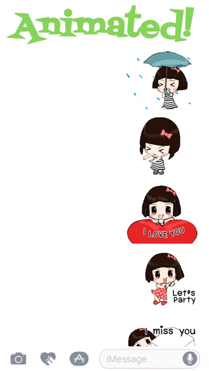 Naughty Lovely Girl Animated