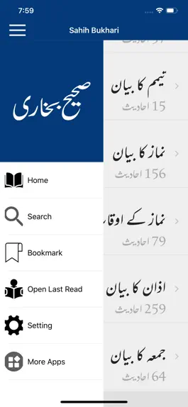Game screenshot Sahih Bukhari | English | Urdu apk