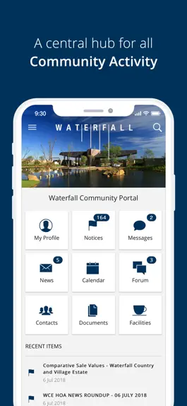 Game screenshot Waterfall City CommunityPortal mod apk