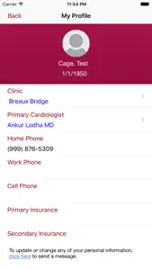 CIS CardioConnect screenshot #2 for iPhone