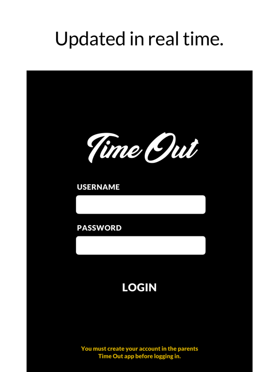 Time Out - Live Behaviour Meter iPad screenshot
