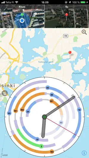 Reittikello screenshot 1