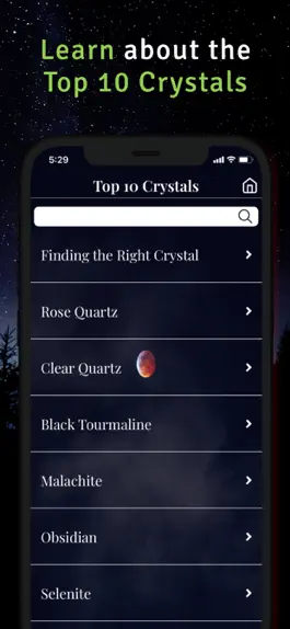Game screenshot Crystal Guide: Stones, Rocks apk