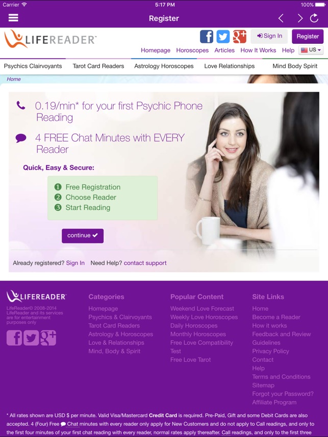 More Psychic Sites