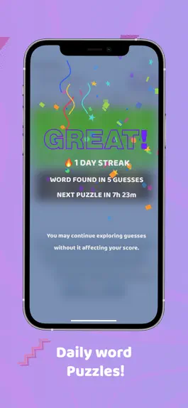 Game screenshot Semantle: Daily Word Game apk