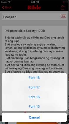 Ang Biblia screenshot 3