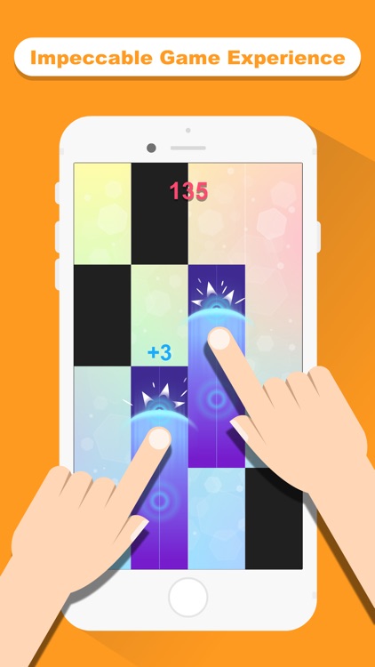 White Tiles Classic Version : Piano Master screenshot-3