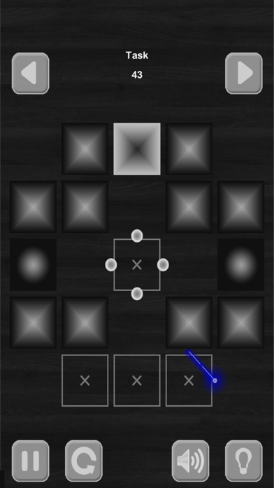 Lazers Puzzle. Colored rays Screenshot