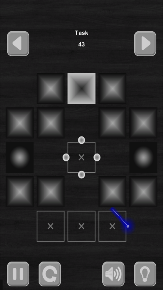 #5. Lazers Puzzle. Colored rays (iOS) 由: Ruslan Goncharenko