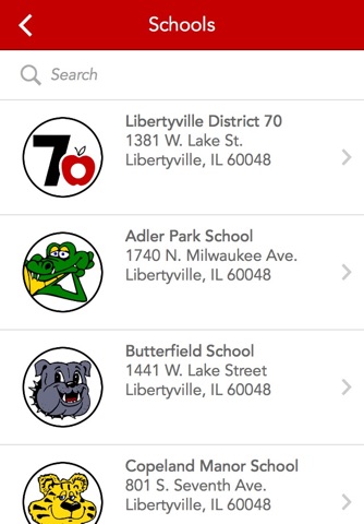 Libertyville District 70 screenshot 2