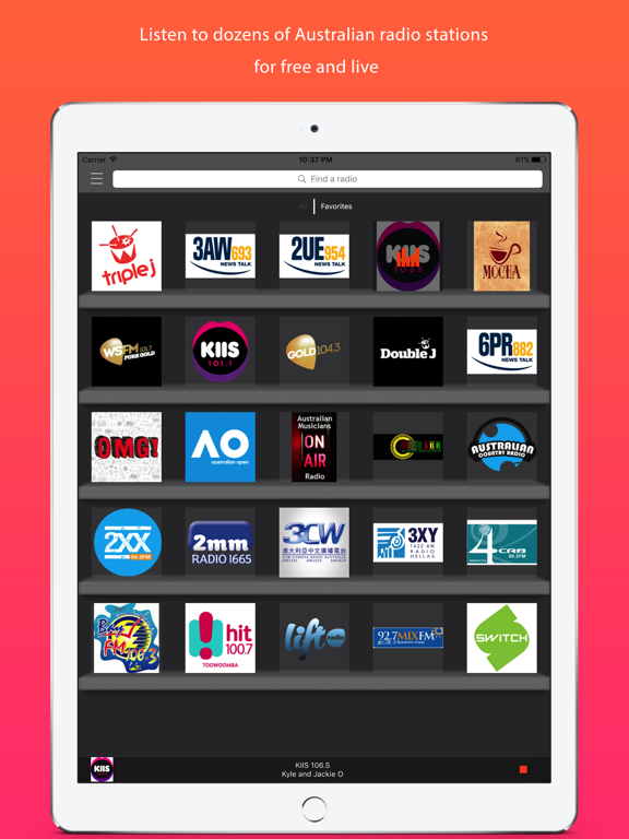 Screenshot #4 pour Australia Radios : the best of australian radio