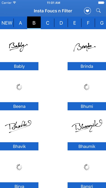 Insta Foucs N Filter