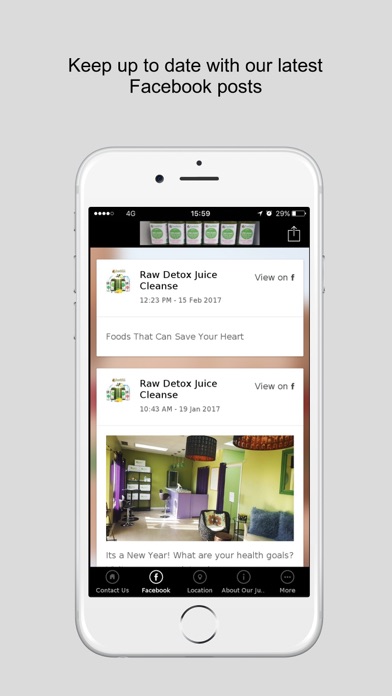 Screenshot #1 pour Raw Detox Juice Cleanse