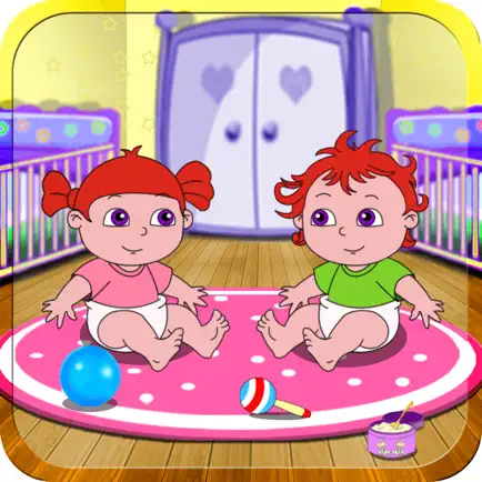 Анна играет с близнецами Читы