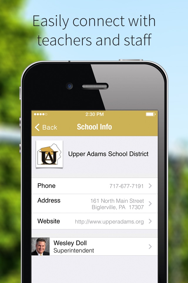 Upper Adams School District screenshot 2