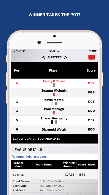 PlaynBrag EPL, Golf, & F1 screenshot-4