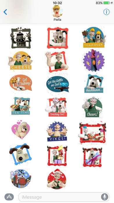 Wallace and Gromit Stickersのおすすめ画像1