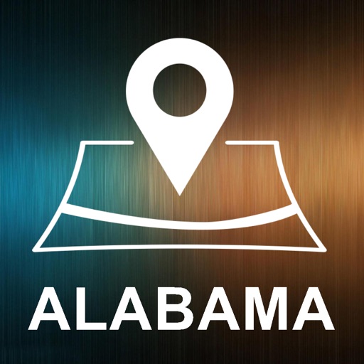 Alabama, USA, Offline Auto GPS icon