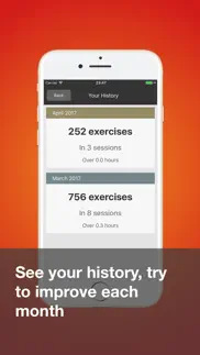exercise: simple intense workouts iphone screenshot 2