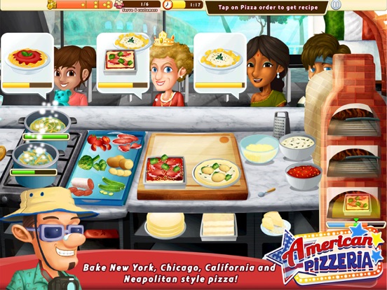 American Pizzeria - Pizza Game iPad screenshot 3 - Games app