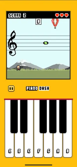 Game screenshot Piano Dash mod apk