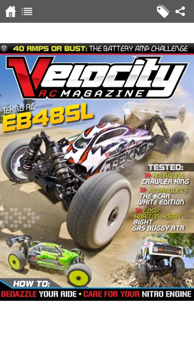 Velocity RC Cars Magazine Screenshot