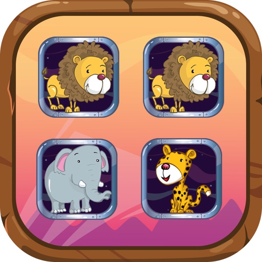 Animals Matching For Kids & Adults icon