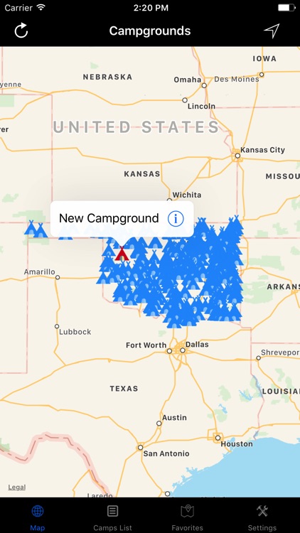 Oklahoma – Campgrounds & RV Parks