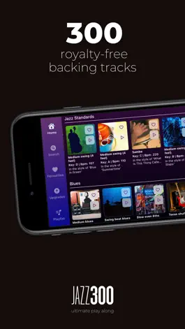 Game screenshot Jazz300 - ultimate play along mod apk