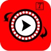 Icon Reverse video - Add caption