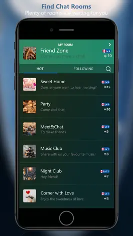 Game screenshot Hala Voice Chat Room, Dominoes hack