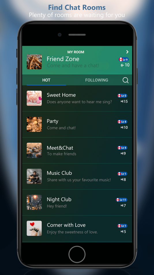 #3. Hala Voice Chat Room, Dominoes (iOS) 게시자: AMY AND BRODY LIMITED