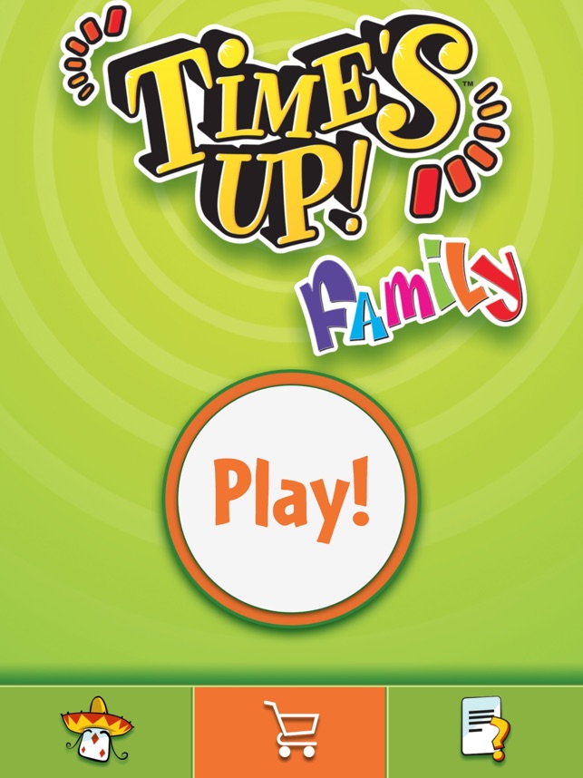Repos Production Time's Up Family 1 Vert : : Toys & Games