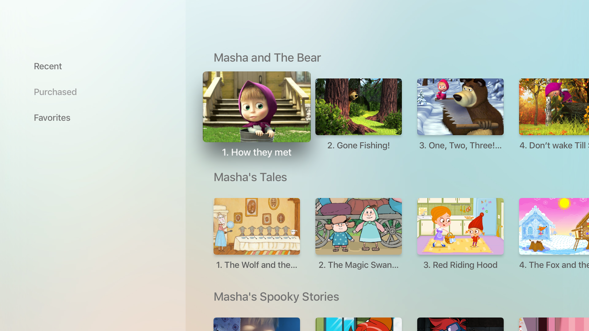 Masha and the Bear Cartoons