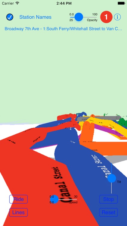 New York City Subway 3D Map