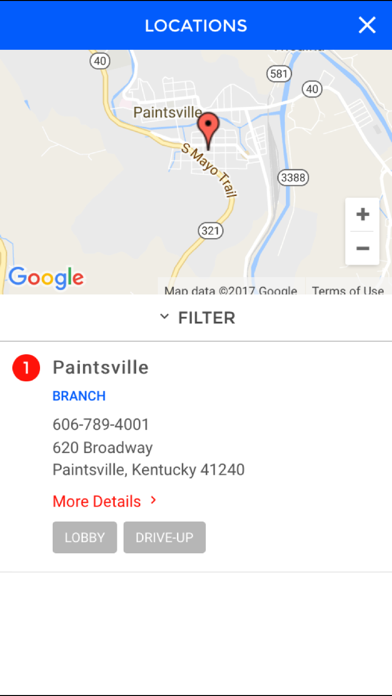 Citizens Bank of Kentucky Screenshot