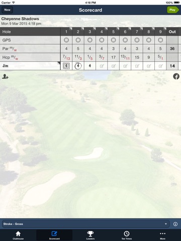 Cheyenne Shadows Golf Club screenshot 3