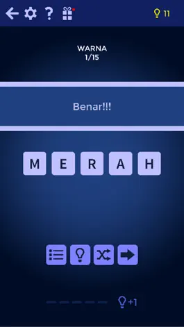Game screenshot Tebak Kata Indonesia apk