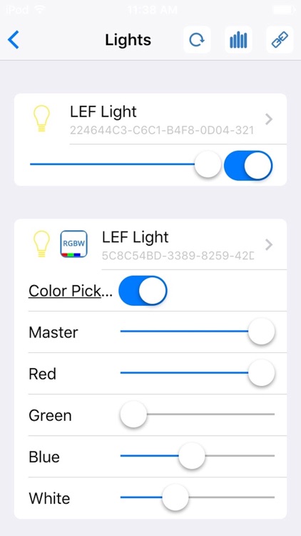 LEF Lighting App