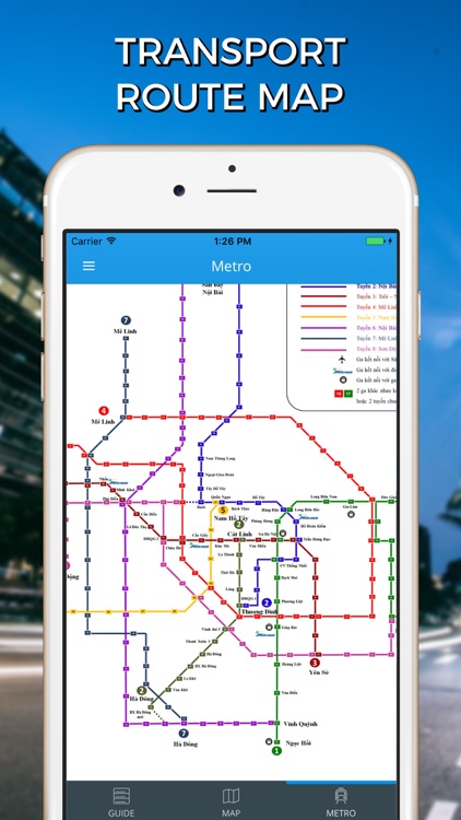 Hanoi Travel Guide with Offline Street Map screenshot-4