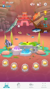 Pocket Aquarium “Pokerium" screenshot