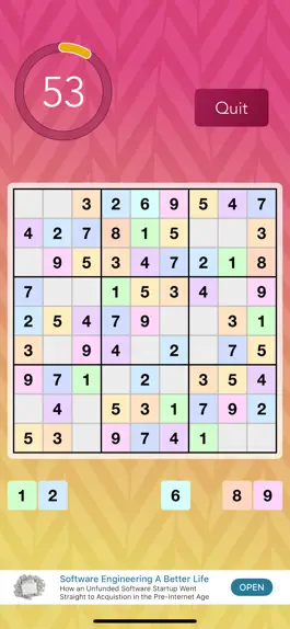 Game screenshot Brain Monitor: Sudoku mod apk