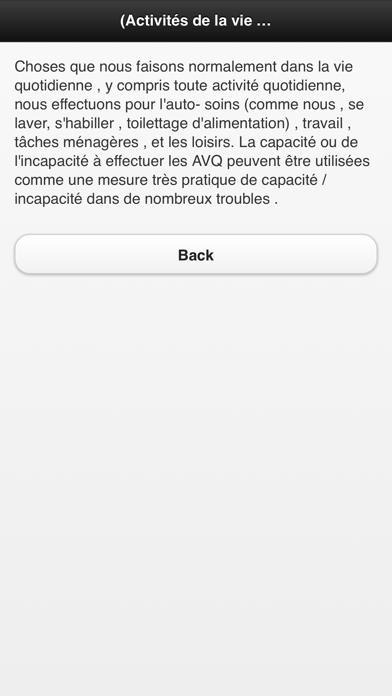 Screenshot #2 pour Dictionnaire Sante