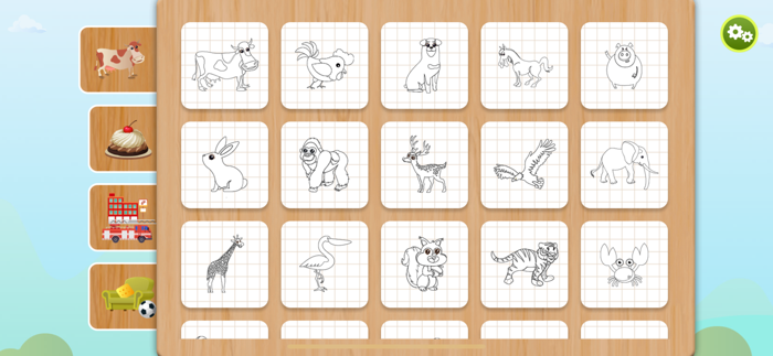 Baby‘s drawing board