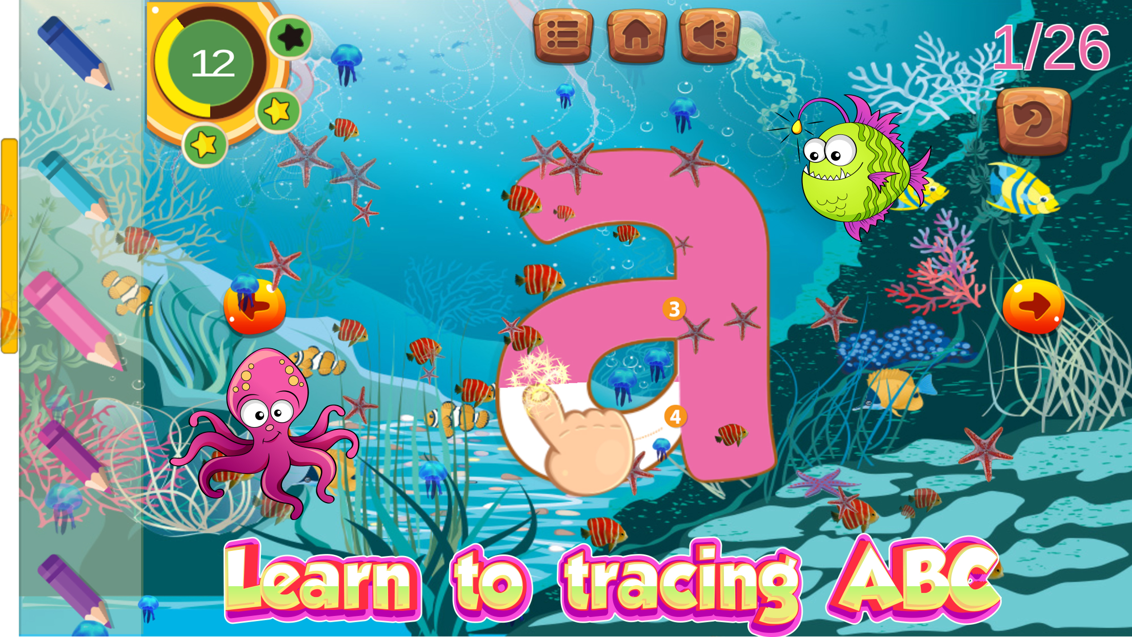 ABC letter tracing and writing for preschool screenshot 3