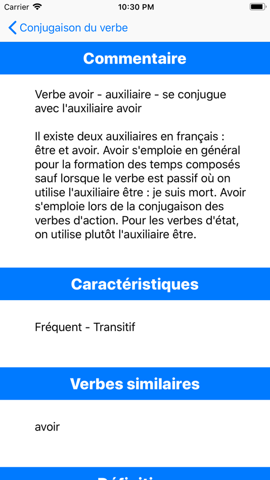 #3. Le Conjugueur (macOS) 由: Brewalan Le Dru