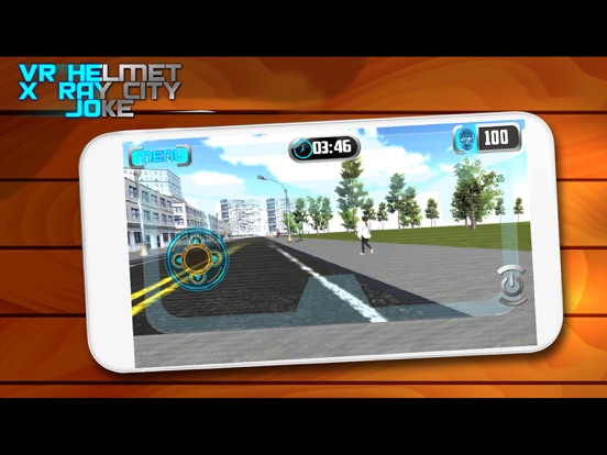 VR Helmet X-ray City Joke iPad screenshot