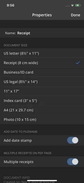 TurboScan™: Screenshot 7 von 10