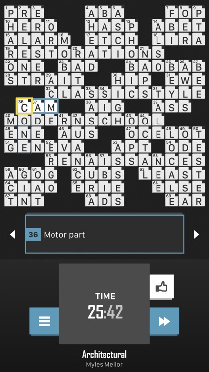 Crossword Puzzle Redstone screenshot-8