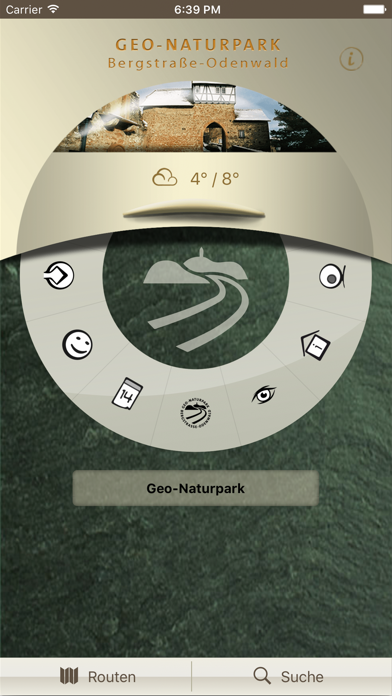 Screenshot #1 pour Geo-Naturpark App